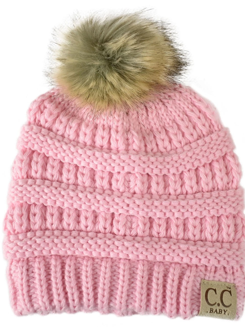 C.C Baby • Pink Knit Hat